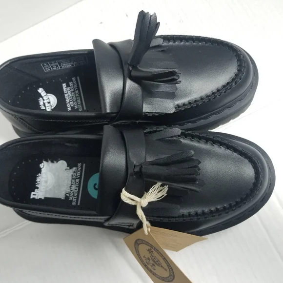 NWT DR MARTENS WOMEN'S ADRIAN QUAD MONO BLACK SIZE 6 - Picture 9 of 16